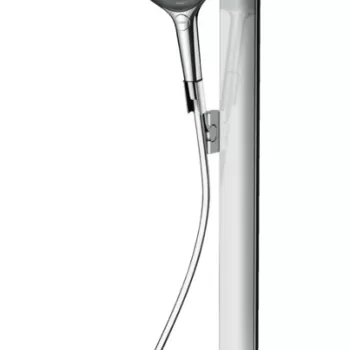 Coloana de dus Hansgrohe Rainfinity 250 EcoSmart 1jet cu baterie termostatata ShowerTablet 350 crom imagine