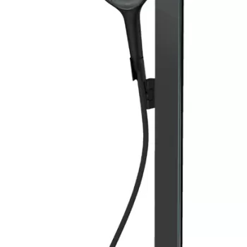 Coloana de dus Hansgrohe Rainfinity 250 EcoSmart 1jet cu baterie termostatata ShowerTablet 350 negru mat imagine