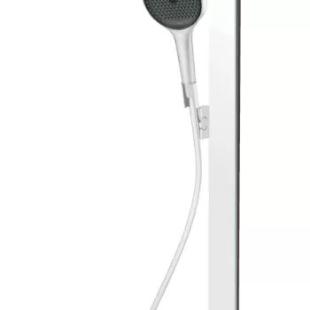 Coloana de dus Hansgrohe Rainfinity 360 1jet cu baterie termostatata ShowerTablet 350 alb mat imagine