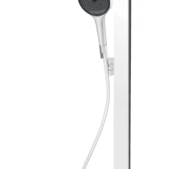 Coloana de dus Hansgrohe Rainfinity 360 1jet cu baterie termostatata ShowerTablet 350 alb mat imagine