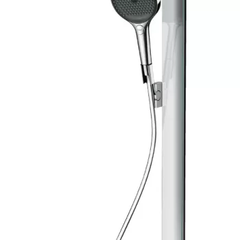 Coloana de dus Hansgrohe Rainfinity 360 1jet cu baterie termostatata ShowerTablet 350 crom imagine