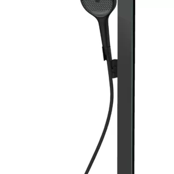 Coloana de dus Hansgrohe Rainfinity 360 1jet cu baterie termostatata ShowerTablet 350 negru mat imagine