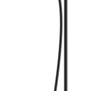 Coloana de dus Hansgrohe Vernis Blend 200 1 jet cu baterie termostatata negru mat imagine