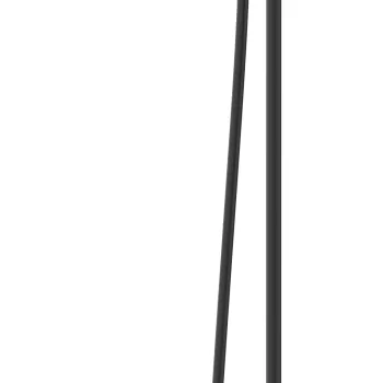 Coloana de dus Hansgrohe Vernis Blend 240 Round 1 jet cu baterie termostatata negru mat imagine