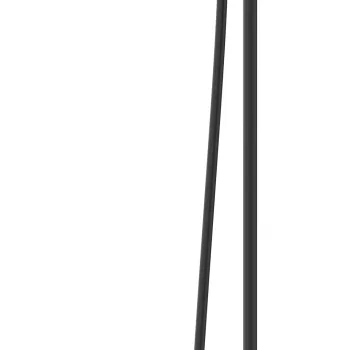 Coloana de dus Hansgrohe Vernis Blend 240 Round 1 jet cu baterie termostatata negru mat imagine