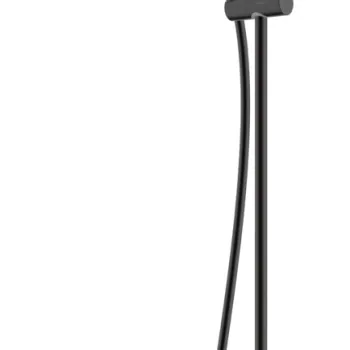 Coloana de dus Hansgrohe Vernis Shape 230  1 jet cu baterie termostatata  negru mat EXPUS imagine