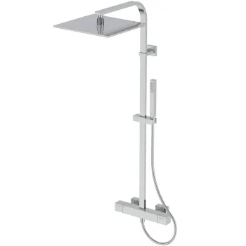 Coloana de dus Ideal Standard Ceratherm C100 cu baterie termostatata  crom imagine