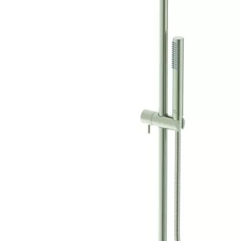 Coloana de dus Ideal Standard Ceratherm T125 cu baterie termostatata si palarie Round 300mm argintiu imagine