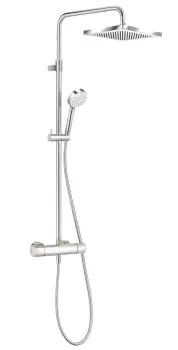 Coloana de dus Kludi Logo 1S Dual Shower cu baterie de dus termostatata imagine