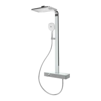 Coloana de dus Villeroy & Boch Infinity Showers cu baterie termostatata  crom imagine