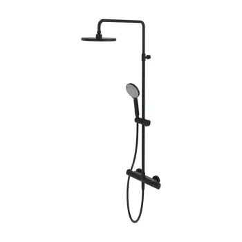 Coloana de dus Villeroy & Boch Universal Showers Shower cu baterie termostatata  negru mat imagine