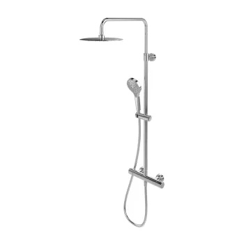 Coloana de dus Villeroy & Boch Verve cu baterie termostatata  crom imagine