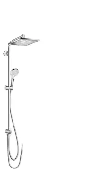 Coloana dus Coloana de dus Hansgrohe Crometta E 240 1jet EcoSmart 9 l/min Reno nu include baterie imagine