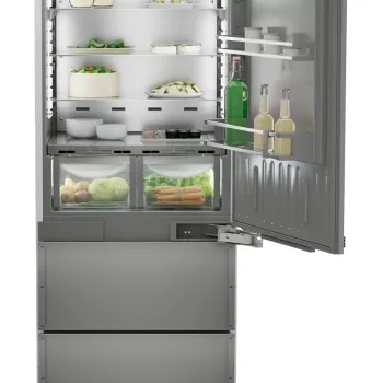 Combina frigorifica incorporabila Liebherr Premium ECBNe 7871 BioFresh  NoFrost  402 litri  clasa E  usa stanga  inox imagine