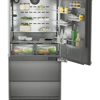 Combina frigorifica Liebherr Premium ECBNe 8871 BioFresh  NoFrost  522 litri  clasa E  usa stanga  inox imagine