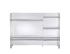 Comoda Kartell Sound-Rack design Ludovica & Roberto Palomba 75x26x53cm transparent imagine
