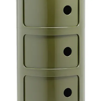 Comoda modulara Kartell Componibili 3 design Anna Castelli Ferrieri  verde imagine
