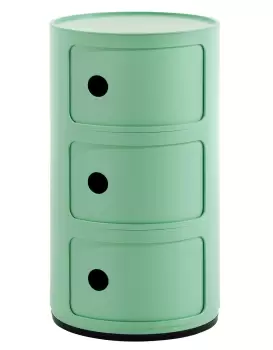 Comoda modulara Kartell Componibili Bio 3 design Anna Castelli Ferrieri verde imagine