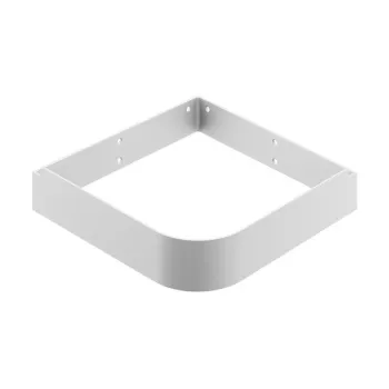 Consola pentru lavoar de colt Ravak Yard de 45x45cm  alb imagine