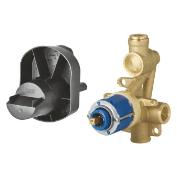 Corp incastrat Grohe pentru montaj baterii de cada/dus imagine