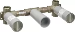 Corp incastrat Hansgrohe Axor pentru baterii de lavoar cu 3 elemente montaj in perete imagine