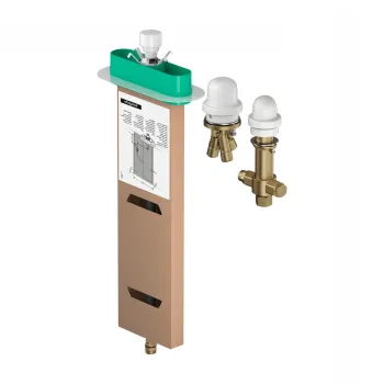 Corp incastrat Hansgrohe sBox Basic Set pentru baterie din 3 elemente imagine