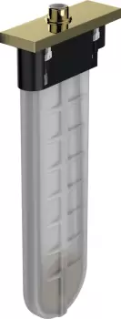 Corp incastrat pentru furtun dus Hansgrohe sBox gold optic lustruit imagine