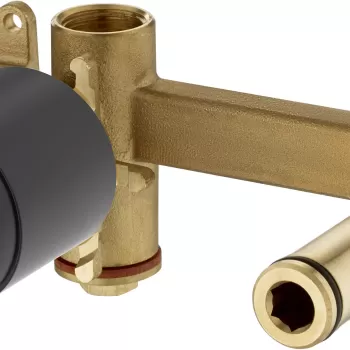 Corp incastrat Roca Universal pentru baterii incastrate matte black imagine