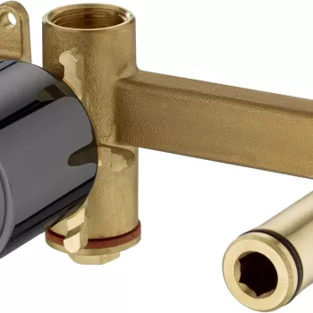 Corp incastrat Roca Universal pentru baterii incastrate titanium black imagine