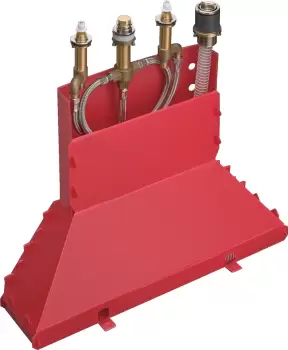 Corp ingropat pentru baterie cu montaj pe cada Hansgrohe Axor MyEdition 4 elemente imagine