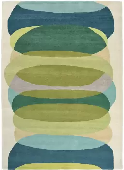 Covor Harlequin Elliptic 200x280cm 140307 verde Emerald imagine