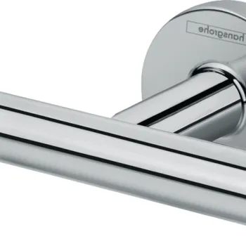 Cuier baie dublu Hansgrohe Logis Universal crom imagine