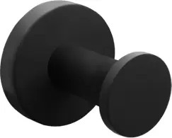 Cuier de baie Decor Walther Basic negru mat imagine