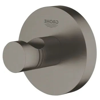 Cuier Grohe Essentials  brushed hard graphite imagine