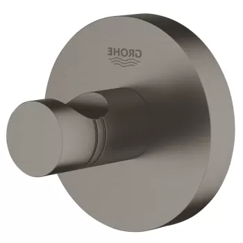 Cuier Grohe Essentials brushed hard graphite imagine
