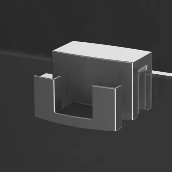 Cuier inox pentru cabina dus Radaway crom imagine