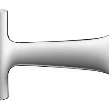 Cuier simplu Duravit Starck T  crom imagine