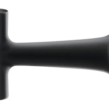 Cuier simplu Duravit Starck T  negru mat imagine
