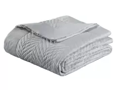 Cuvertura Descamps Sublime 2 240x260cm Bleu-Gri imagine