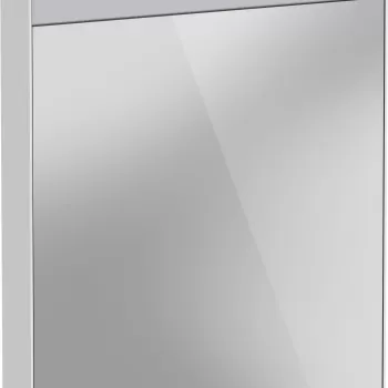 Dulap cu oglinda Duravit Better 61x76x14.8cm iluminare LED 9W usa balamale dreapta alb mat imagine