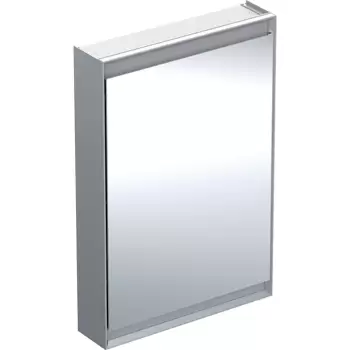 Dulap cu oglinda Geberit ONE 60x90x15cm finisaj aluminiu deschidere stanga imagine