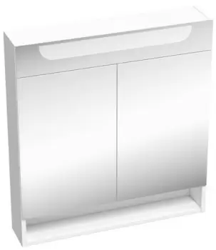 Dulap cu oglinda Ravak MC Classic II 700 iluminare LED 70cm alb imagine