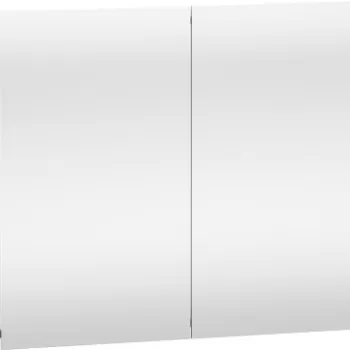 Dulap cu oglinda si iluminare Duravit Ketho 100x75cm nuc imagine