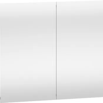 Dulap cu oglinda si iluminare Duravit Ketho 100x75cm taupe mat imagine