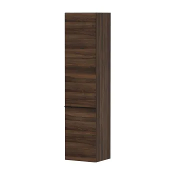 Dulap inalt suspendat Hansgrohe Xelu Q cu usa orientare dreapta  40x35x165cm  nuc inchis  maner negru mat imagine