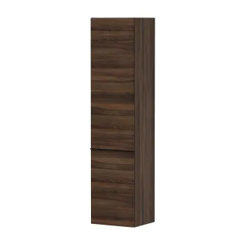 Dulap inalt suspendat Hansgrohe Xelu Q cu usa orientare stanga  40x35x165cm  nuc inchis  maner negru mat imagine