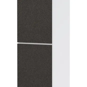 Dulap inalt suspendat Hansgrohe Xevolos E cu usi orientare dreapta  40x36x176cm  corp alb mat  front textil gri inchis imagine