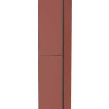 Dulap inalt suspendat Roca Inspira cu doua usi 175x40cm rosu terracota imagine