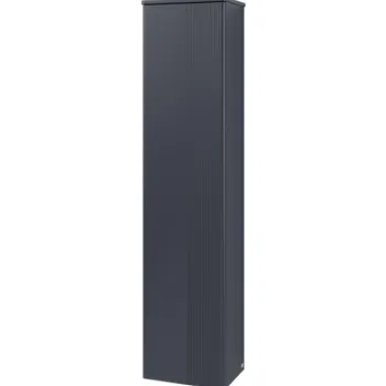 Dulap inalt tip coloana Villeroy & Boch Antao cu 1 usa  41.4x28.7x171cm  orientare dreapta  front texturat Midnight Blue Matt imagine