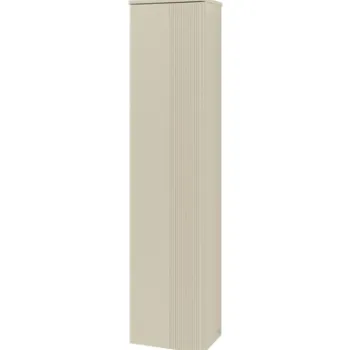 Dulap inalt tip coloana Villeroy & Boch Antao cu 1 usa  41.4x28.7x171cm  orientare dreapta  front texturat Silk Grey Matt imagine